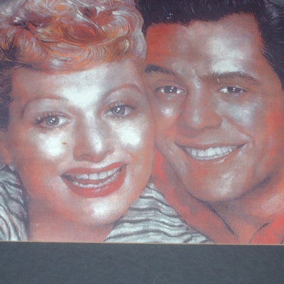 Vintage Lucille Ball & Desi Arnaz framed picture - Picture 4 of 8
